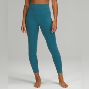 Lululemon Align High-Rise Pant 25” Color Capture Blue Size 10